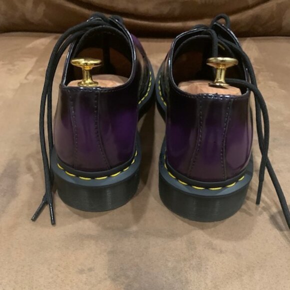 Doc Martens Vegan Purple Oxfords Size 10 - Picture 3 of 8
